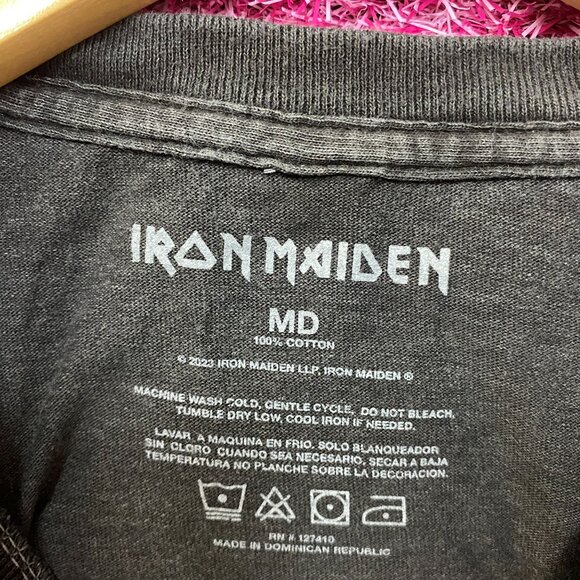 Iron Maiden Fear Of The Dark Album Cover Eddie T-Shirt Medium - Picture 4 of 4